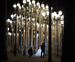 Chris Burden's Urban Light